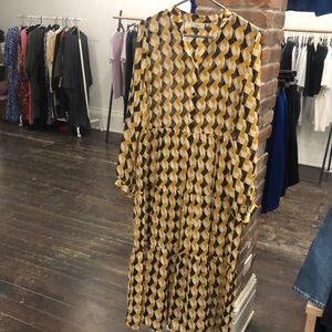 Minimum sheer midi dress